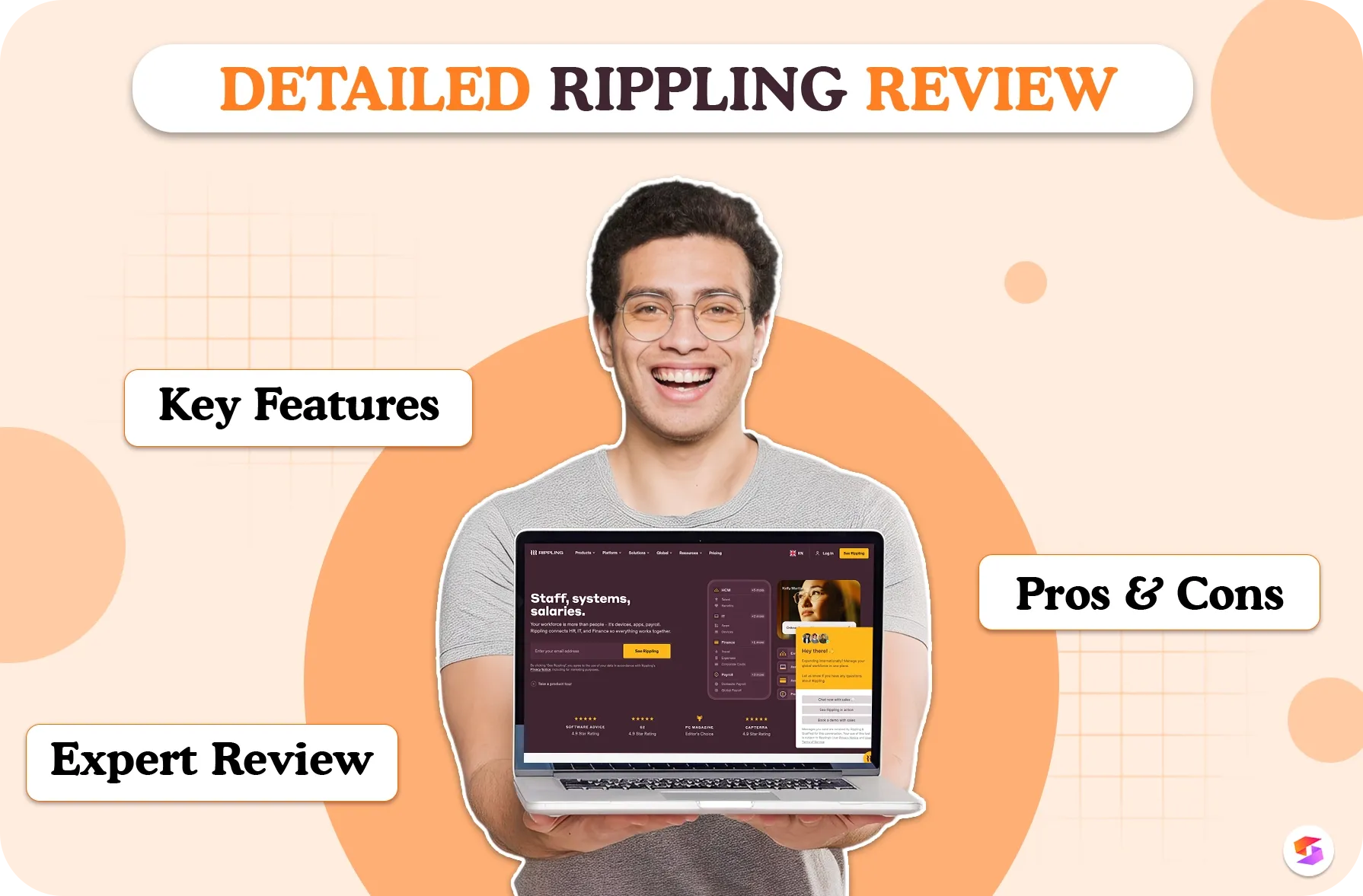 Detailed Rippling Review 2026: Features, Pricing, Pros & Cons